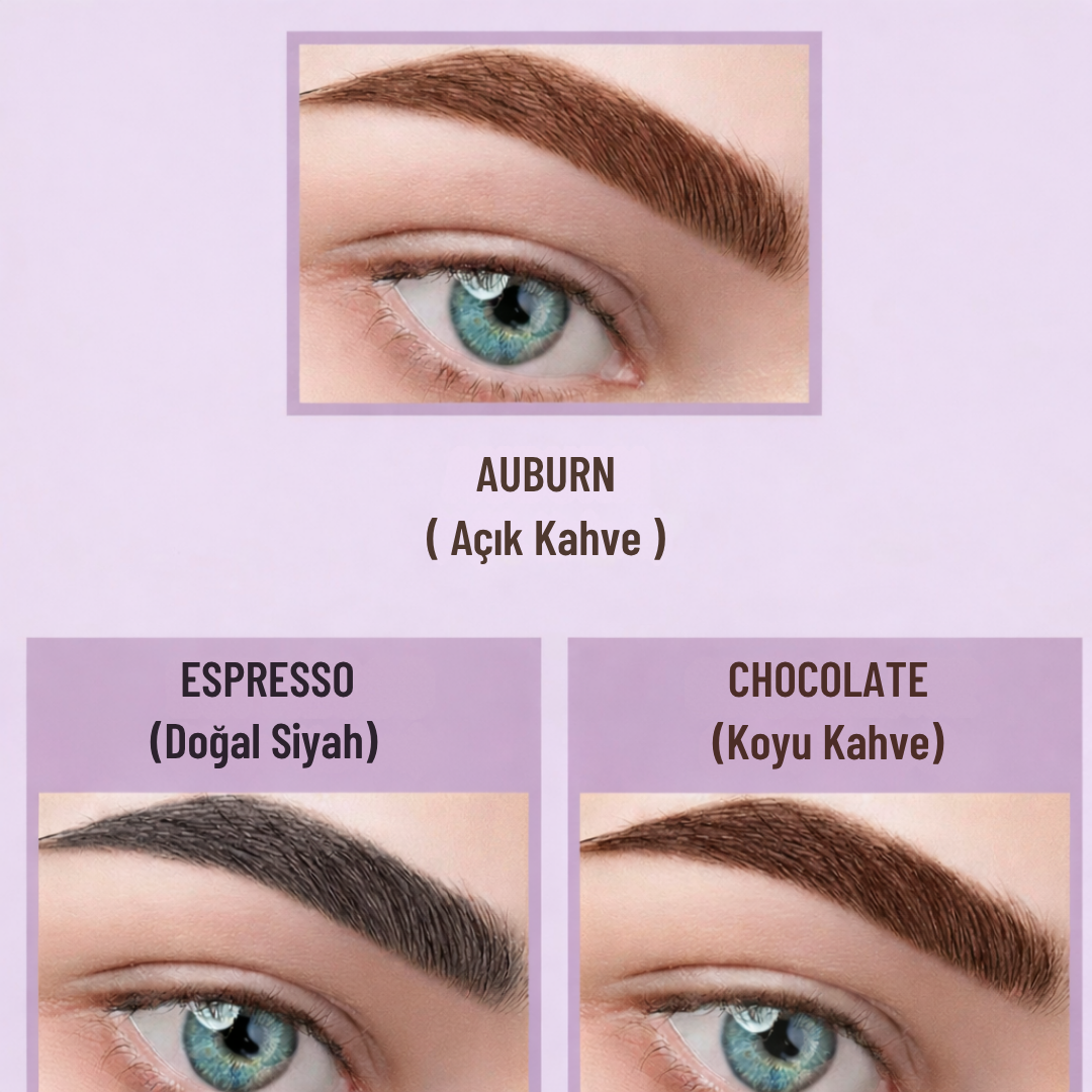 Profesyonel Kaş Boyası Seti – Kusursuz Kaşlar