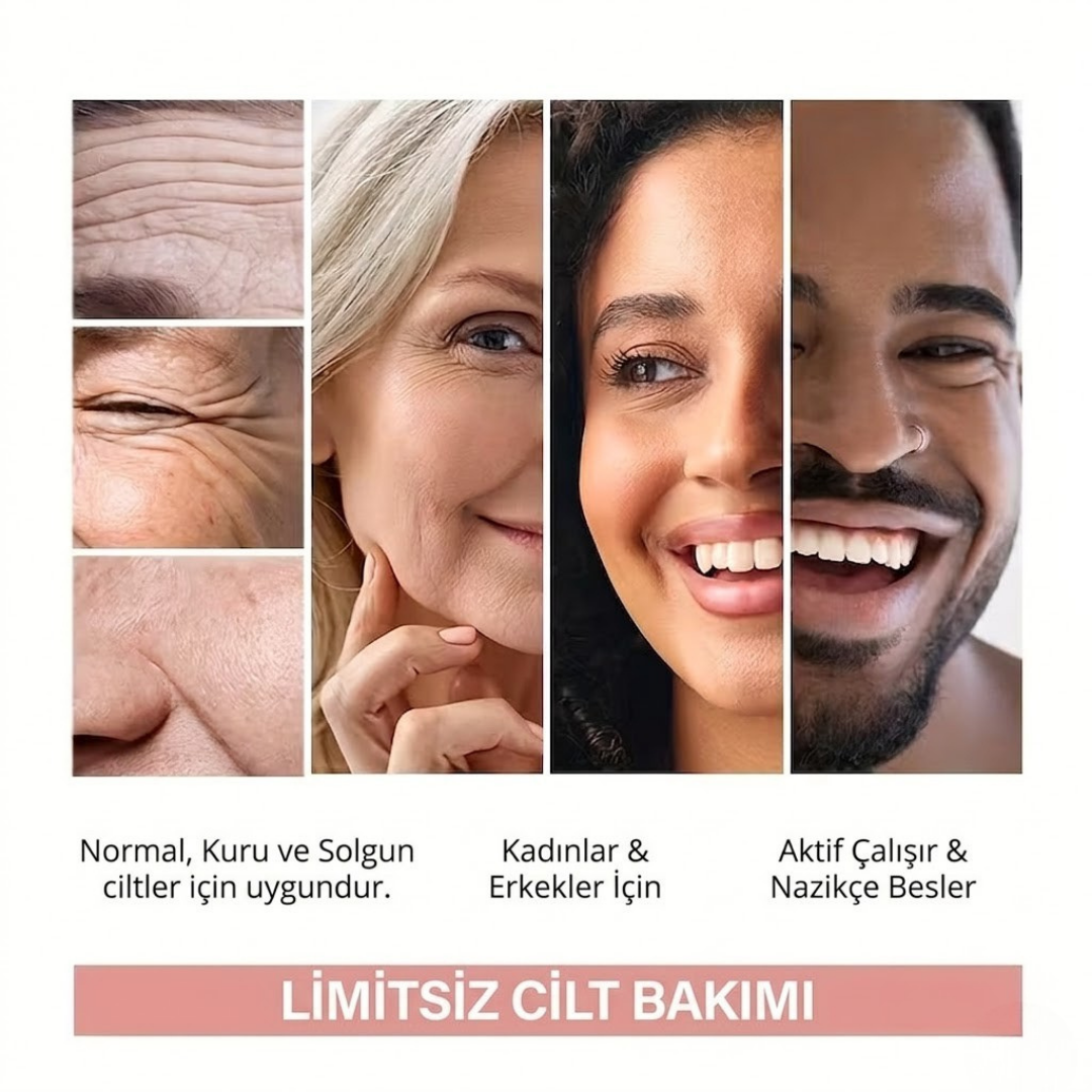 Şeffaflaşan Maske Doğal Kolajen – Akne ve Kırışıklık Karşıtı