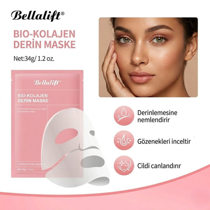 Şeffaflaşan Maske Doğal Kolajen – Akne ve Kırışıklık Karşıtı