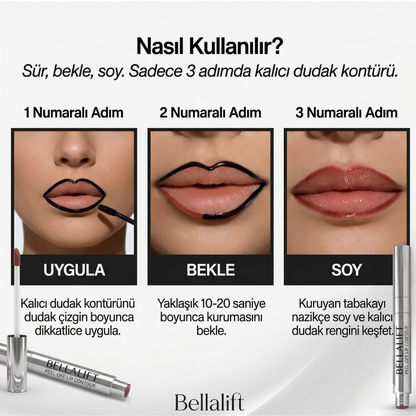 Soyulabilir Dudak Kontürü