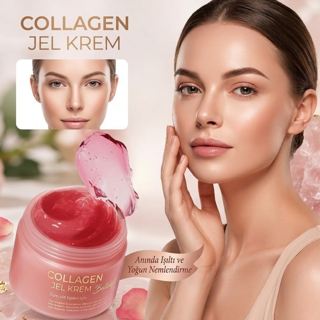 Kolajen Jel Krem - Dolgun Işıltı