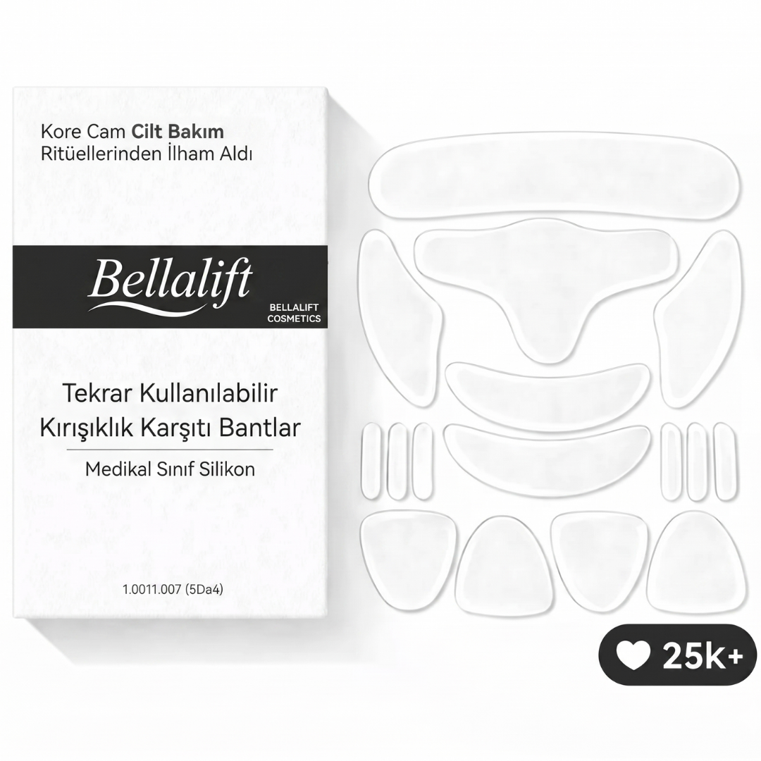 Yeniden Kullanılabilir Kırışıklık Karşıtı Bantlar