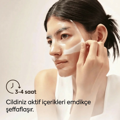 Şeffaflaşan Maske Doğal Kolajen – Akne ve Kırışıklık Karşıtı