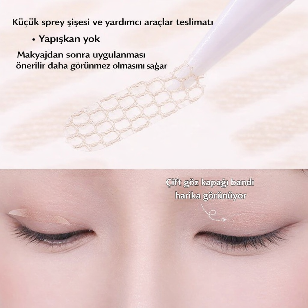 Göz Çizgisi için Gizli ve Konforlu Bant