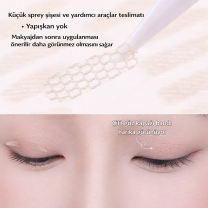 Göz Çizgisi için Gizli ve Konforlu Bant
