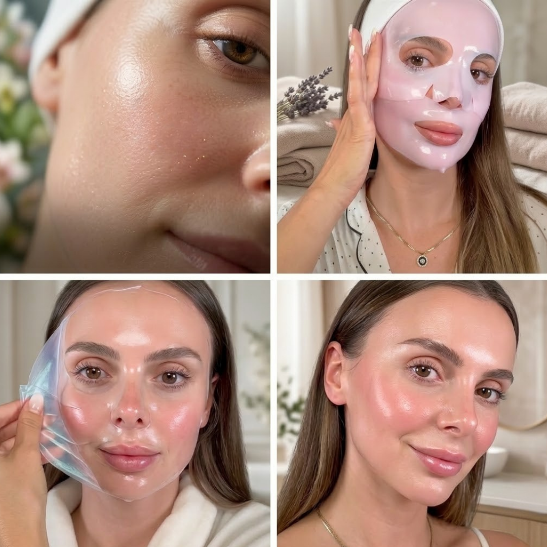 Şeffaflaşan Maske Doğal Kolajen – Akne ve Kırışıklık Karşıtı