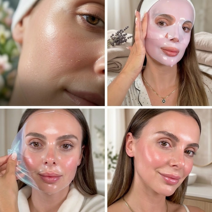 Şeffaflaşan Maske Doğal Kolajen – Akne ve Kırışıklık Karşıtı