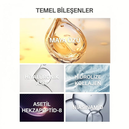 Şeffaflaşan Maske Doğal Kolajen – Akne ve Kırışıklık Karşıtı